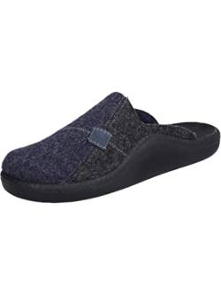 Westland Herren Pantoffeln Monaco 302, Männer Hausschuhe,Weite H (Weit),Slides,Slip-ons,Backless Slipper,Mules,dunkelblau-Kombi,41 EU / 7 UK von Westland