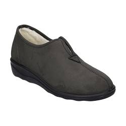 Westland by Josef Seibel Damen Hausschuhe Nice 58 FR,Weite H (Weit),plüsch-Pantoffeln,kuschelig,warm,Herbst,Winter,Women's,grau,36 EU / 3 UK von Westland