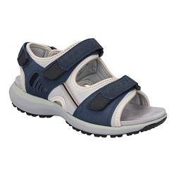 Westland by Josef Seibel Damen Klassische Sandalen Olivia 02,Weite H (Weit),lose Einlage,sommerschuhe,klettsandalen,bequem,woman,blau,41 EU / 7 UK von Westland