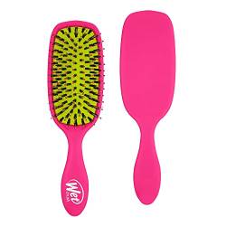 Wet Brush Shine Enhancer Haarbürste - Pink - Exklusive ultraweiche IntelliFlex-Borsten - Gleiten Sie mit Leichtigkeit durch Verwicklungen für alle Haartypen - Frauen, Männer, nasses und trockenes Haar von Wet Brush