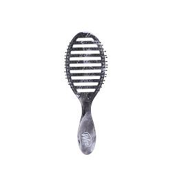 Wet Brush Speed Dry Hair Brush - Metallic Marble, Onyx - Vented Design and Ultra Soft HeatFlex Bristles Are Blow Dry Safe With Ergonomic Handle Manages Tangle and Uncontrollable Hair - Pain-Free von Wet Brush