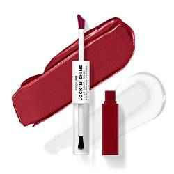 Wet n Wild Megalast Lock n' Shine, Dual-Ended Lip Color and Clear Gloss, Vitamin E and Jojoba Oil Enriched Formula, Big Pout Energy Shade von Wet n Wild