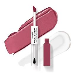 Wet n Wild Megalast Lock n' Shine, Dual-Ended Lip Color and Clear Gloss, Vitamin E and Jojoba Oil Enriched Formula, Utaupia Shade von Wet n Wild