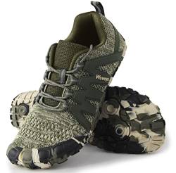 Weweya Barfußschuhe Herren Minimalistisch Laufen Cross Training Schuh, Camouflage-2, 41 EU von Weweya
