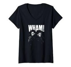 Wham Rap! T-Shirt mit V-Ausschnitt von Wham!