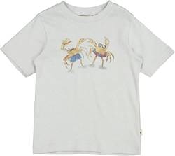 Wheat Jungen Kinder T-Shirt Kurzarm Krabben 100% Biobaumwolle Öko Tex Standard 100 von Wheat