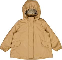 Wheat Mädchen Thermo Regenmantel Rika - 100% Wasserdicht Regenjacke, Cappuccino, 122/7y EU von Wheat