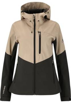 WHISTLER Damen Damen Softshelljacke Rosea I Wasserfeste Funktionsjacke für Outdoor-Aktivitäten, winddicht und atmungsaktiv 1136 Simply Taupe 38 von Whistler