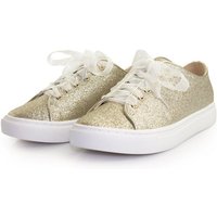 White Lady 937 champagner Glitter Sneaker von White Lady