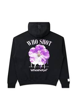 Who Shot Ya Flower Oversize Hoodie L von Who Shot Ya