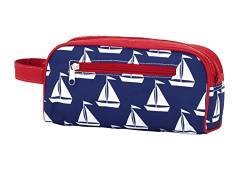 High Fashion Print Herren Reise Kit Kulturbeutel Organizer kann personalisiert werden (Segelboot), Blau von Wholesale Boutique