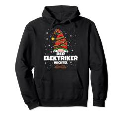 Elektriker Weihnachts-Wichtel Design Damen Herren Pullover Hoodie von Wichtel Weihnachten im Gnom Outfit für Familie