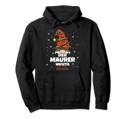 Maurer Wichtel Weihnachts-Wichtel Design Damen Herren Pullover Hoodie von Wichtel Weihnachten im Gnom Outfit für Familie