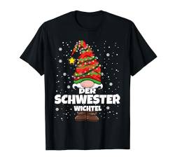 Schwester Wichtel Weihnachten Wichtel Damen Mädchen T-Shirt von Wichtel Weihnachten im Gnom Outfit für Familie