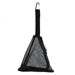 Widybord ReißVerschluss-Netztasche zum AufhäNgen, Dreieckiger Aufbewahrungskorb mit, Faltbares Trockennetz für Camping-Picknick M von Widybord