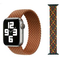 Wigento Smartwatch-Armband Für Apple Watch Series 9 8 7 41 / 6 SE 5 4 40 / 3 2 1 38mm L Armband von Wigento