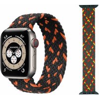 Wigento Smartwatch-Armband Für Apple Watch Series 9 8 7 41 / 6 SE 5 4 40 / 3 2 1 38mm M Armband von Wigento