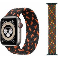 Wigento Smartwatch-Armband Für Apple Watch Ultra 1 + 2 49 / 9 8 7 45 / 6 SE 5 4 44 / 3 42 L Band von Wigento