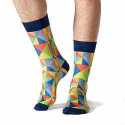 Wigglesteps Herren Socken - 013 Colorful Geo (2010-00583-500) von Wigglesteps