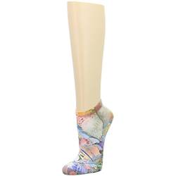 Wigglesteps | Women's Sneaker Socks | Deep Ocean Collection | EU 36-40 (Coral) von Wigglesteps