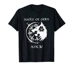 Wolf Of Odin Antje T-Shirt von Wikinger Geschenkidee mit personalisiertem Namen