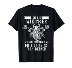 Wikinger Nordischer Kompass Wolf Nordisch Germanen Midgard T-Shirt von Wikinger Tshirt Viking Valhalla Walhalla Gott Odin