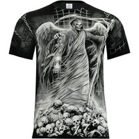 Wilai T-Shirt Rock Eagle T-Shirt Heavy Metal Biker Tattoo Rocker Gothic von Wilai