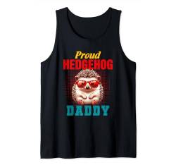 Proud Hedgehog Costume Daddy Father's Day Zoo Animal Lover Tank Top von Wild Animal Father's Day Costume