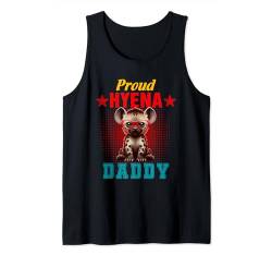 Proud Hyena Costume Daddy Father's Day Zoo Animal Lover Tank Top von Wild Animal Father's Day Costume