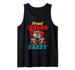 Proud Iguana Costume Daddy Father's Day Zoo Animal Lover Tank Top von Wild Animal Father's Day Costume