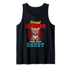 Proud Leopard Costume Daddy Father's Day Zoo Animal Lover Tank Top von Wild Animal Father's Day Costume