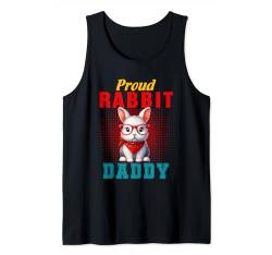 Proud Rabbit Costume Daddy Father's Day Zoo Animal Lover Tank Top von Wild Animal Father's Day Costume
