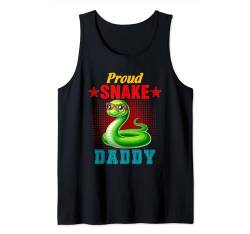 Proud Snake Costume Daddy Father's Day Zoo Animal Lover Tank Top von Wild Animal Father's Day Costume