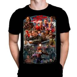 Return of The Living Dead Herren T-Shirt Horror Movie Print, Schwarzes Baumwoll-T-Shirt, Movie Poster Tee (DE/NL/SE/PL, Alphanumerisch, XXL, Regular, Regular) von Wild Star Hearts