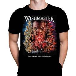The Wishmaster Herren T-Shirt Horror Movie Print, Schwarzes Baumwoll-T-Shirt, Movie Poster Tee von Wild Star Hearts