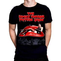 Wild Star Hearts The Rocky Horror Picture Show Movie Poster Herren T-Shirt Schwarzes Baumwoll Grafik Tee Shirt (3XL) von Wild Star Hearts