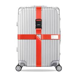 Koffer Kreuzgurte Mit Passwortsperre Sorgen Für Sicheres Und Stabiles Reisen Für Damen Und Herren von Wilgure