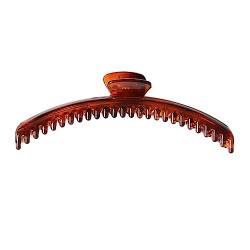 Große Fangklammer für dickes, dünnes Haar, Feder-Design, Styling-Werkzeug Auburn 12cm von Wilitto