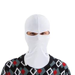 Wilitto Radfahren Face-Cover Outdoor Sport Kopfbedeckung Face-Cover Elastic Outdoor Zubehör Weiß Einheitsgröße von Wilitto