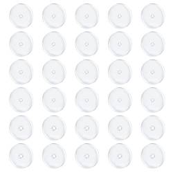 WillTen 30PCS Gemischte Größe Anti Wildfleisch Piercing Disc, Keloid Disc für Piercing Bump Clear Disc Pads zu stabilisieren Ohrringe Stopper Earlobe Unterstützung Patches 7mm 9mm von WillTen