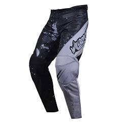 Willbros MX Sprint Hose Sommer BMX Bergab Mountainbike für Herren Trousers Motocross ATV Offroad Motorrad UTV MTB RennHose Schwarzgrau S=30 von Willbros