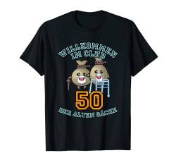 Willkommen im Club der alten Säcke Alter Sack 50. Geburtstag T-Shirt von Willkommen im Club der alten Säcke Du Alter Sack