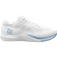 WILSON Damen Tennisoutdoorschuhe RUSH PRO ACE W Wh/Wh/Baby Blue von Wilson