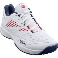 WILSON Herren Tennisoutdoorschuhe KAOS COMP 3.0 Wh/Peacoat/RD von Wilson