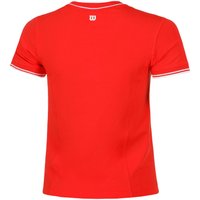 Wilson Baseline Seamless Team T-Shirt Damen in rot, Größe: L von Wilson