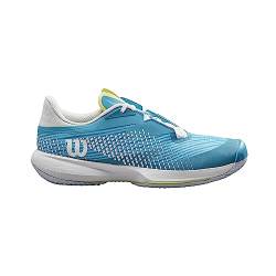 Wilson Damen KAOS Swift 1.5 Clay Sneaker, Algiers Blue/White/Sunny Lime, 40 EU von Wilson