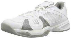 Wilson Damen Rush Open W 3.5 Tennisschuhe, Mehrfarbig (White/White/Cool Grey), 36 1/3 von Wilson