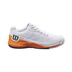 Wilson Damen Tennisschuhe, RUSH PRO 3.5 PARIS W, Weiß/Orange/Schwarz, 36 2/3, Für alle Bodenbeläge, Alle Spielertypen, WRS327730E040 von Wilson