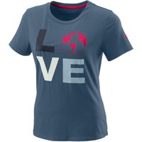 Wilson Love Earth Tech T-Shirt Damen in blau von Wilson