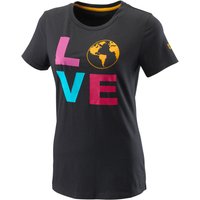 Wilson Love Earth Tech T-Shirt Damen in schwarz von Wilson